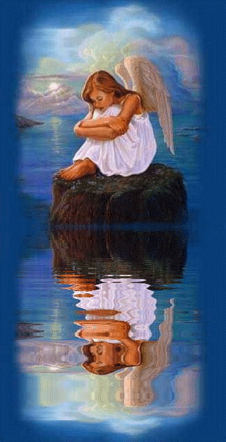 Anjo refletido